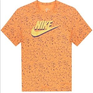 NWT rare Nike Air NSW print pack Splatter Swoosh Orange Trance